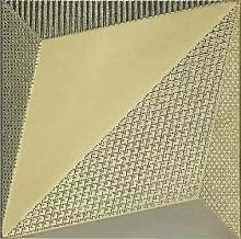 Shapes #1 Origami Gold Mat-Gloss 25x25